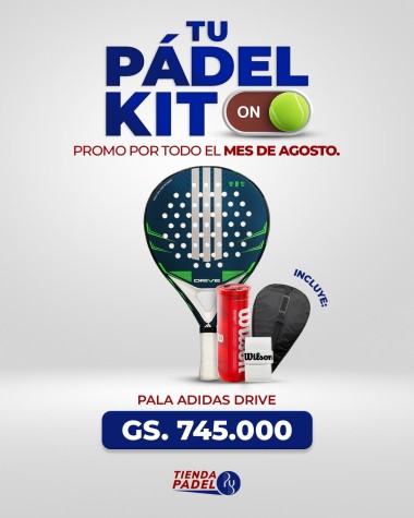 PALA ADIDAS DRIVE BLUE 2026