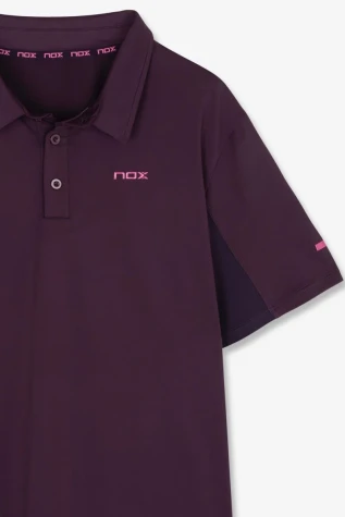 REMERA NOX MEN POLO DEEP PURPLE