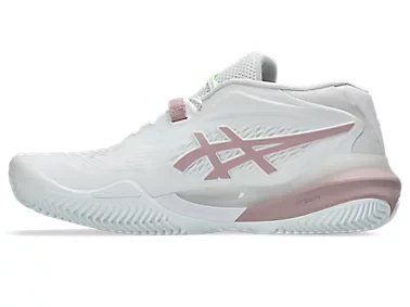 CALZADO ASICS WOMEN GEL RESOLUTION X WHITE MORGANITE