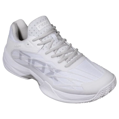 CALZADO NOX AT10 LUXURY BLANCO GRIS
