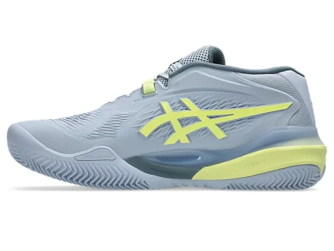 CALZADO ASICS MEN GEL RESOLUTION X CLAY GREY BLUE PISTACHIO