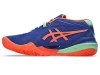 CALZADO ASICS GEL MEN RESOLUTION X DARK COBALT VIVID CORAL