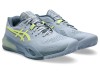 CALZADO ASICS MEN GEL RESOLUTION X CLAY GREY BLUE PISTACHIO