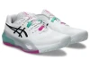 CALZADO ASICS MEN GEL RESOLUTION X CLAY WHITE AURORA GREEN