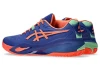 CALZADO ASICS GEL MEN RESOLUTION X DARK COBALT VIVID CORAL