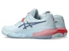 CALZADO ASICS WOMEN GEL RESOLUTION X CLAY BLUE SKY GREY
